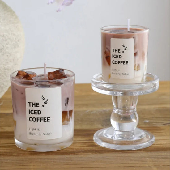 Iced Coffee Home Scented Iced Coffee Candles Snaivere