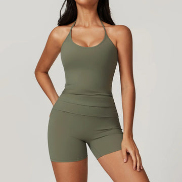 Yoga Set-Light Military Green
