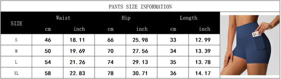 Women Sports Short With PocketedYoga Legging Shorts Squat Proof High Waist Fitness Tight Shorts Quick Drying Cycling Workout Gym Snaviére