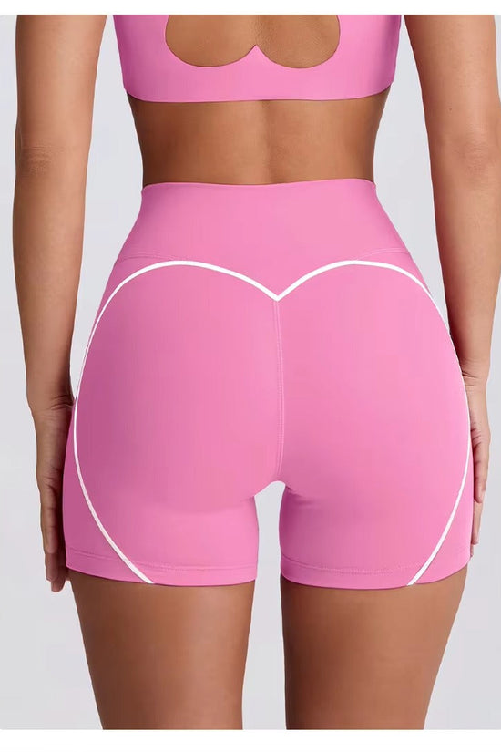 Heart Shaped Workout Set - Short Yoga Gym Activewear Bundle Snaviére