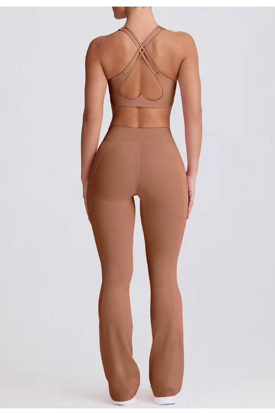 Heart Shaped Workout Set - Short Yoga Gym Activewear Bundle Snaviére