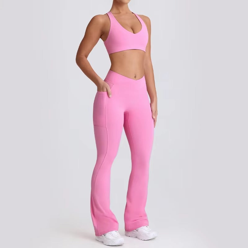Heart Shaped Workout Set - Short Yoga Gym Activewear Bundle Snaviére