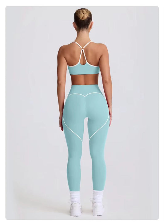 Heart Shaped Workout Set - Short Yoga Gym Activewear Bundle Snaviére