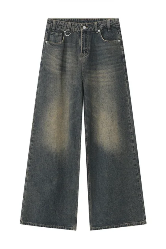 Four Season loose Straight retro Jeans Snaviére
