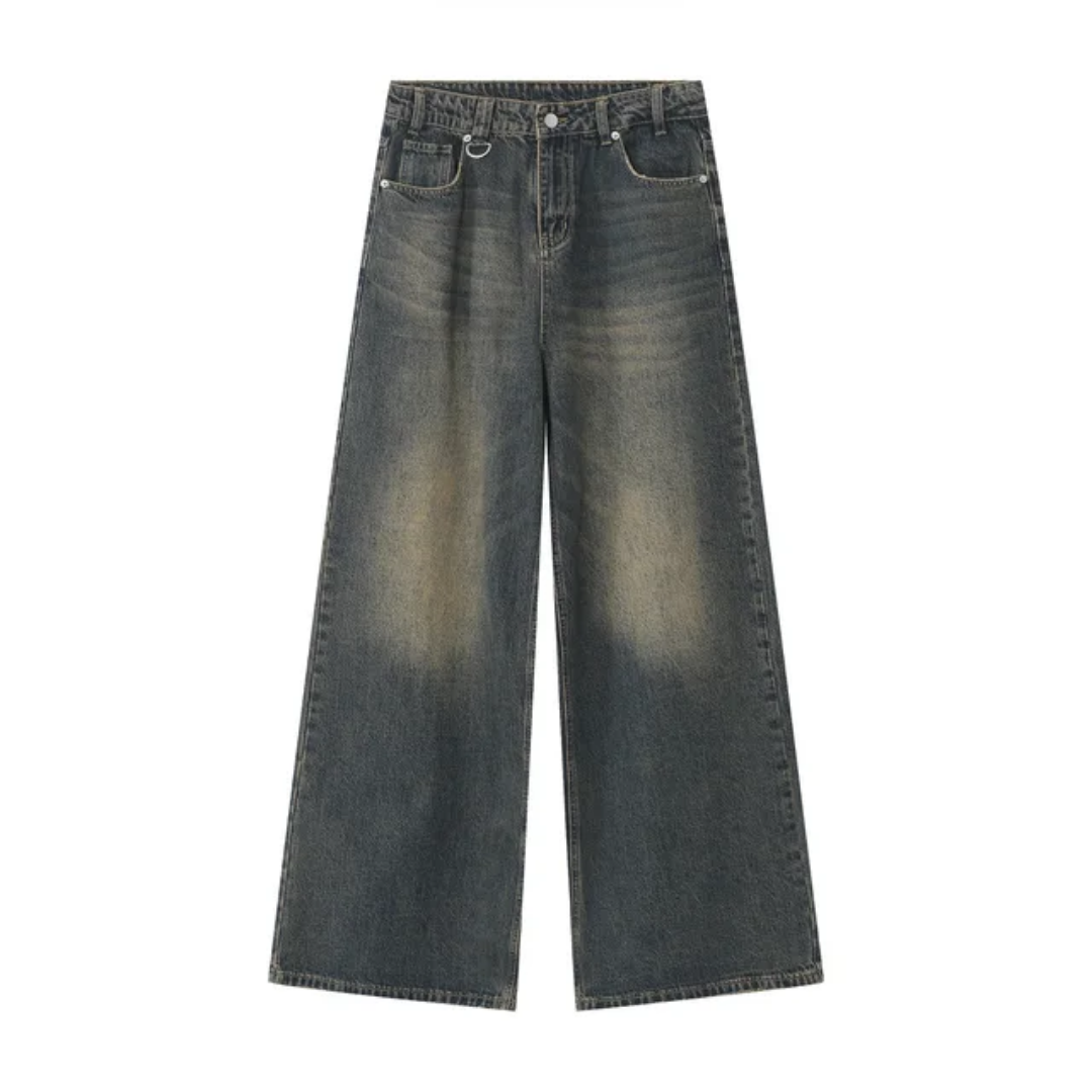 Four Season loose Straight retro Jeans Snaviére