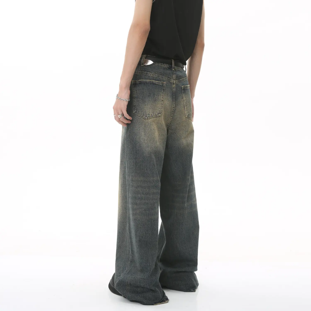 Four Season loose Straight retro Jeans Snaviére