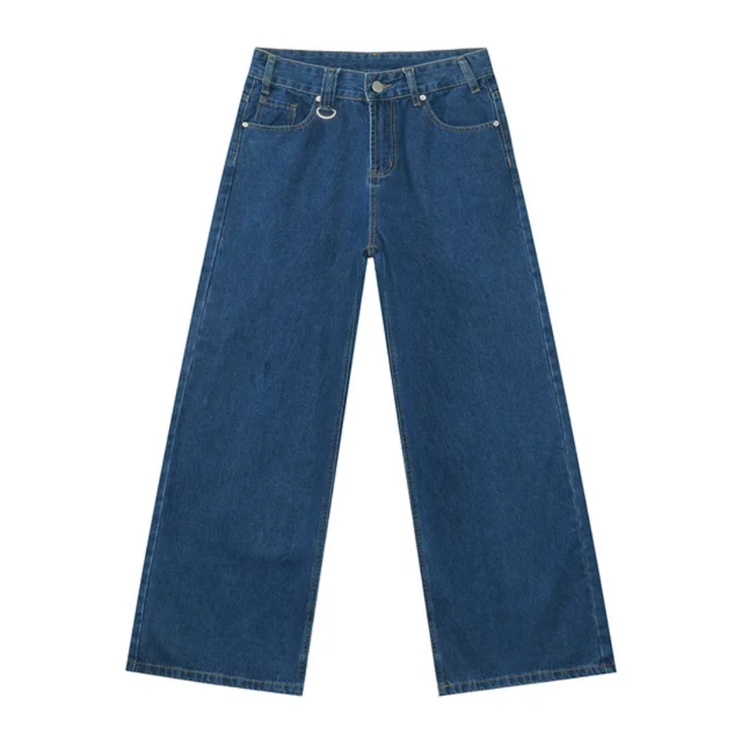 Four Season loose Straight retro Jeans Snaviére