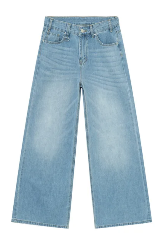 Four Season loose Straight retro Jeans Snaviére