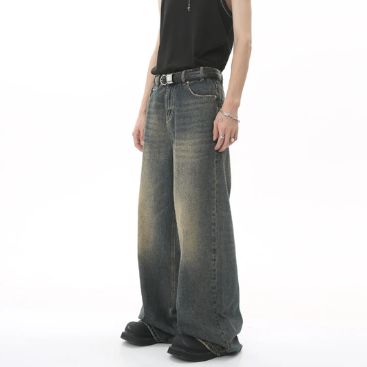 Four Season loose Straight retro Jeans Snaviére