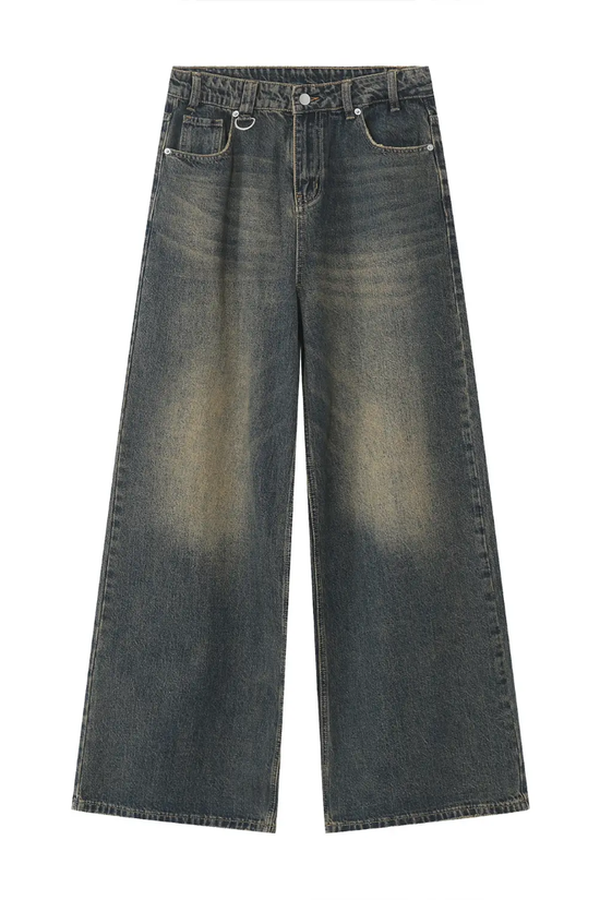 Four Season loose Straight retro Jeans Snaviére