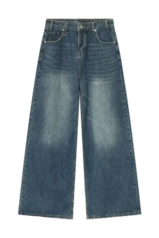 Four Season loose Straight retro Jeans Snaviére